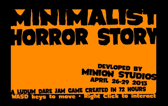 LD #26 Minimalist Horror Story